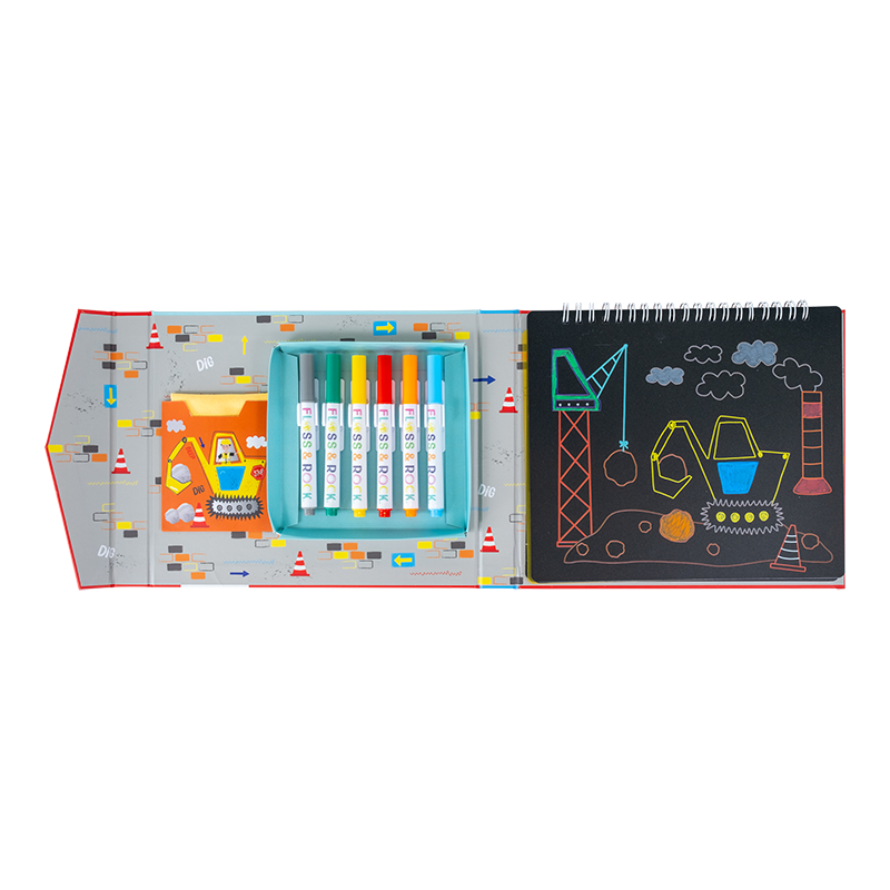 Chalk Board Sketchbook - Construction