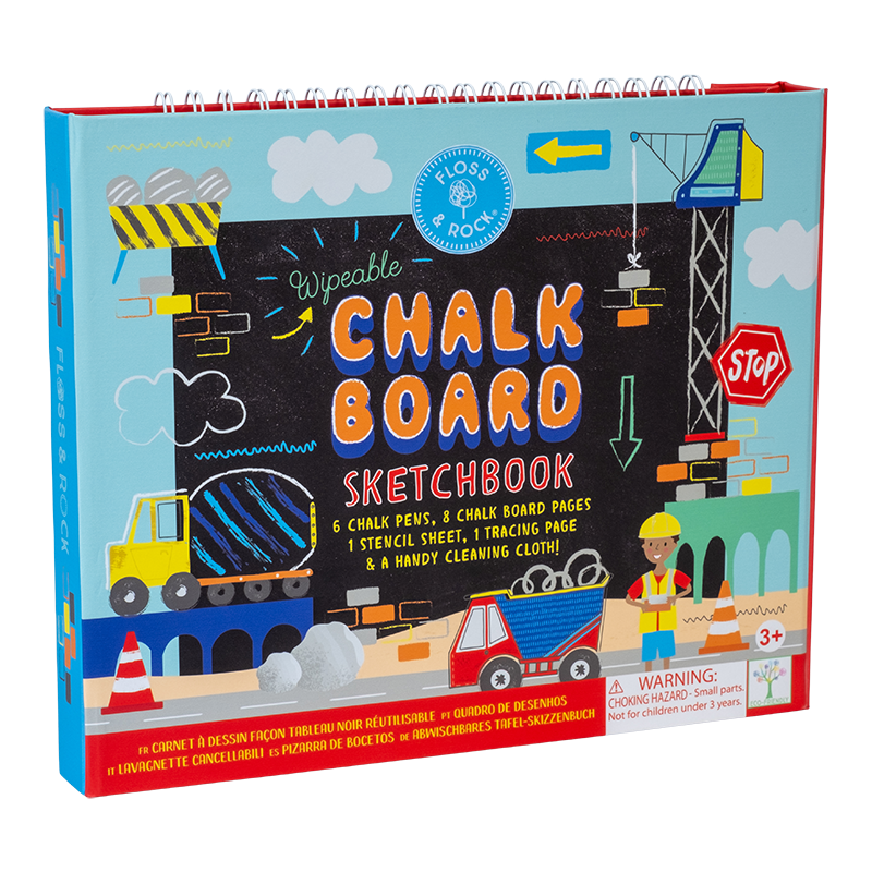Chalk Board Sketchbook - Construction