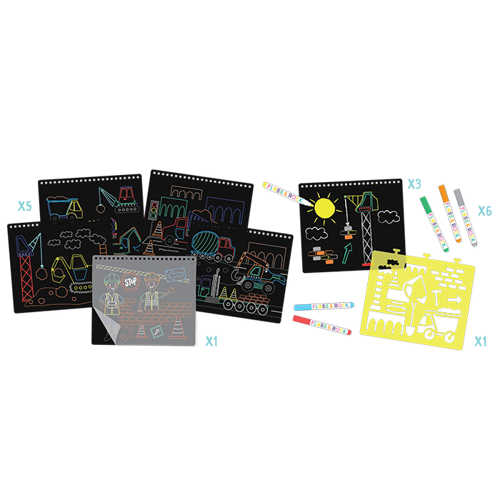 Chalk Board Sketchbook - Construction