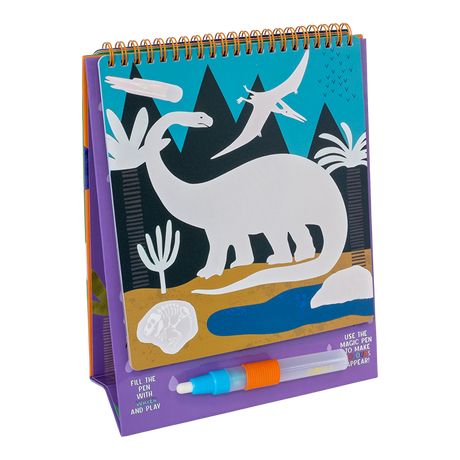 Magic Colour Changing Watercard Easel and Pen - Dinosaur