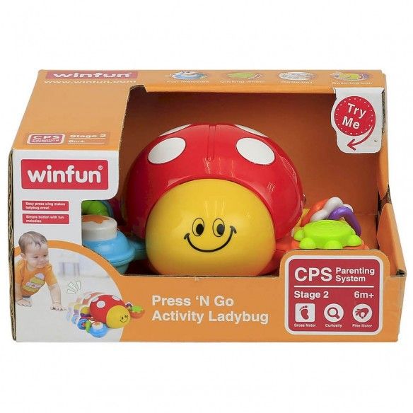 Press 'N Go Activity Ladybug