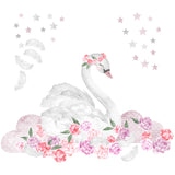 Wall Sticker | Pink Swan