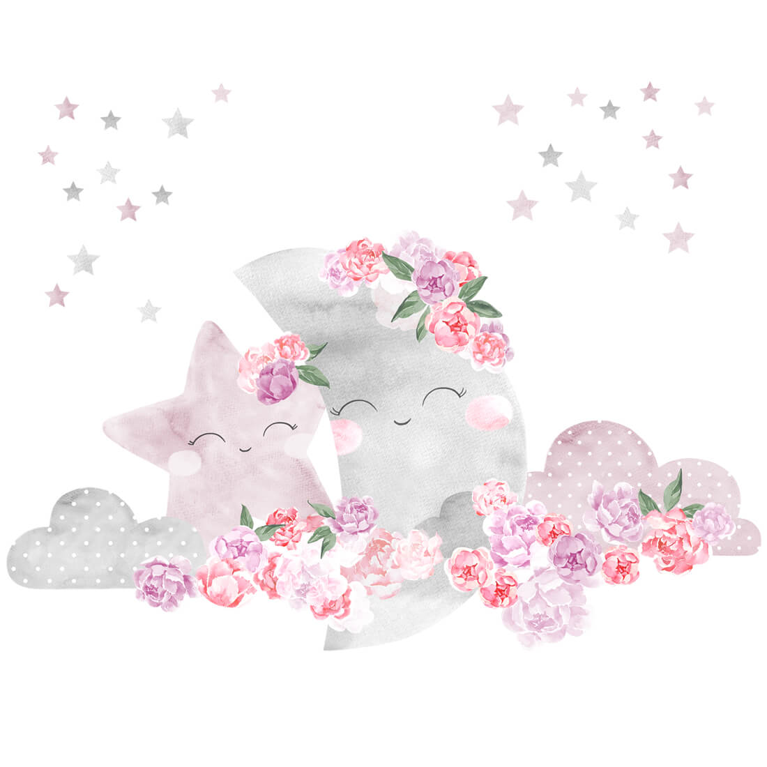 Wall Sticker | Pink Moon