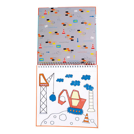 Magic Colouring Fun - Construction
