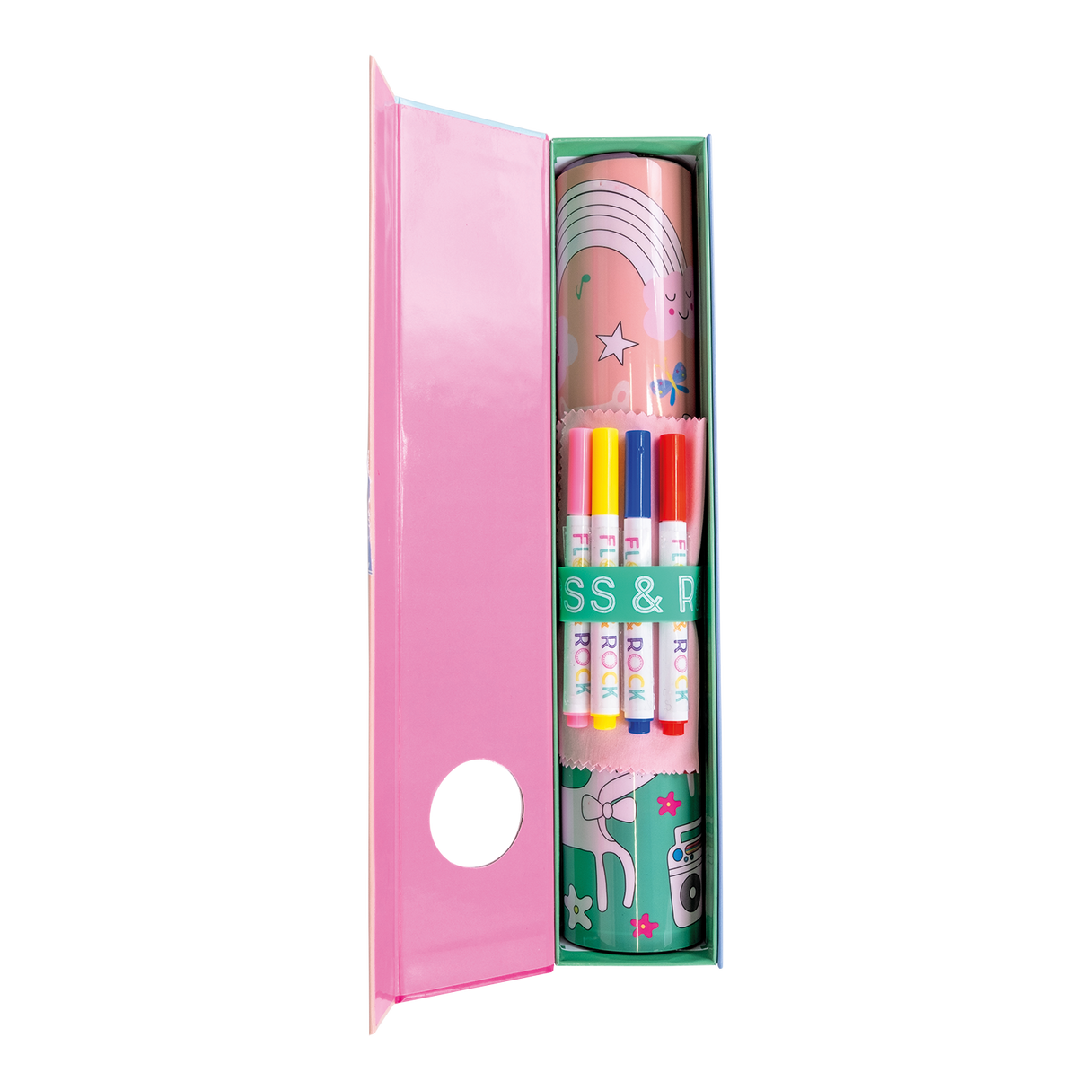 Colouring Fun & Games Mat - Rainbow Fairy