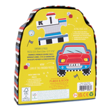 12 Piece Shaped Jigsaw in Shaped Box - Cars