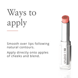 Wake Up & Glow Lip & Cheek Tint Lipstick & Blusher