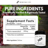 Pure Resveratrol 30 caps
