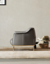 Abelard Armchair, Leather