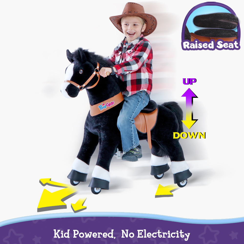 Horse Toy Age 3-5 Black （UK&EU in Stock）