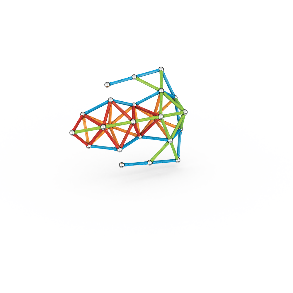 Geomag Supercolor Recycled 142 Pieces Set