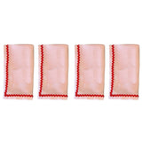 Ric Rac Linen Napkins | Pink | Set of 2
