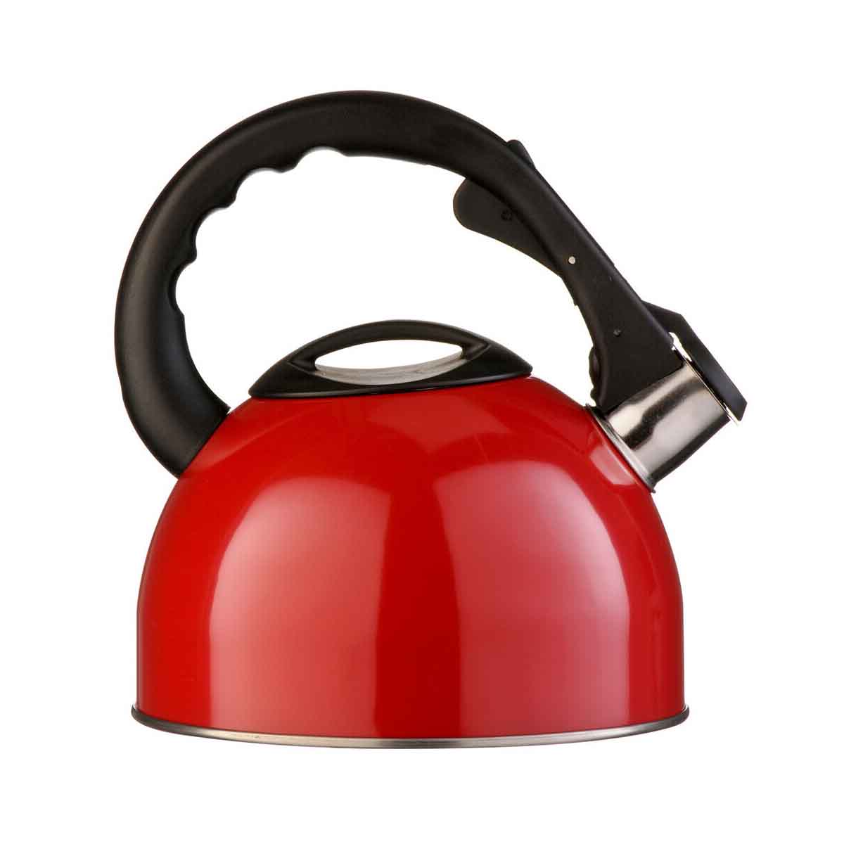 Red 2500ml Whistling Kettle