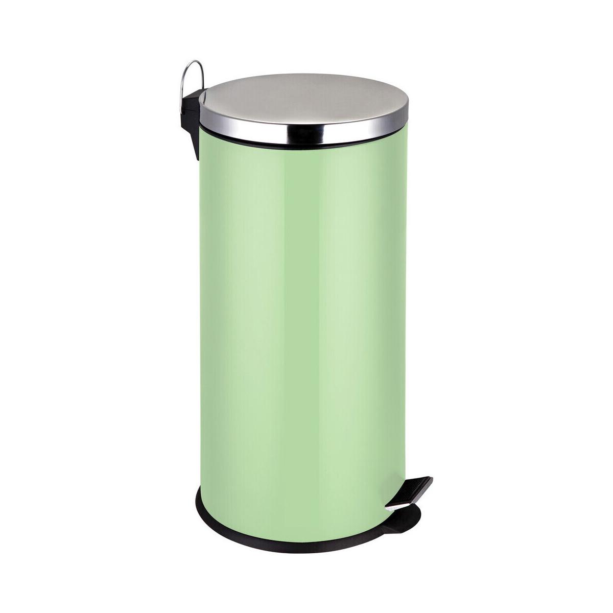 Miller 30Ltr Pale Green Pedal Bin