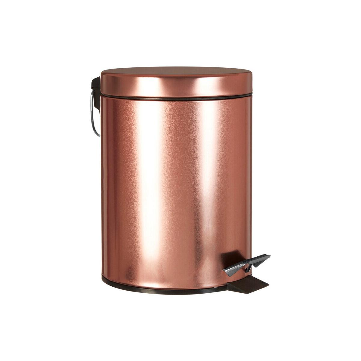 Rose Gold 5000ml Pedal Bin