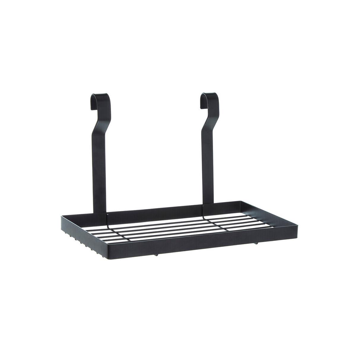 Sorello Matt Black Single Shelf Storage Rack