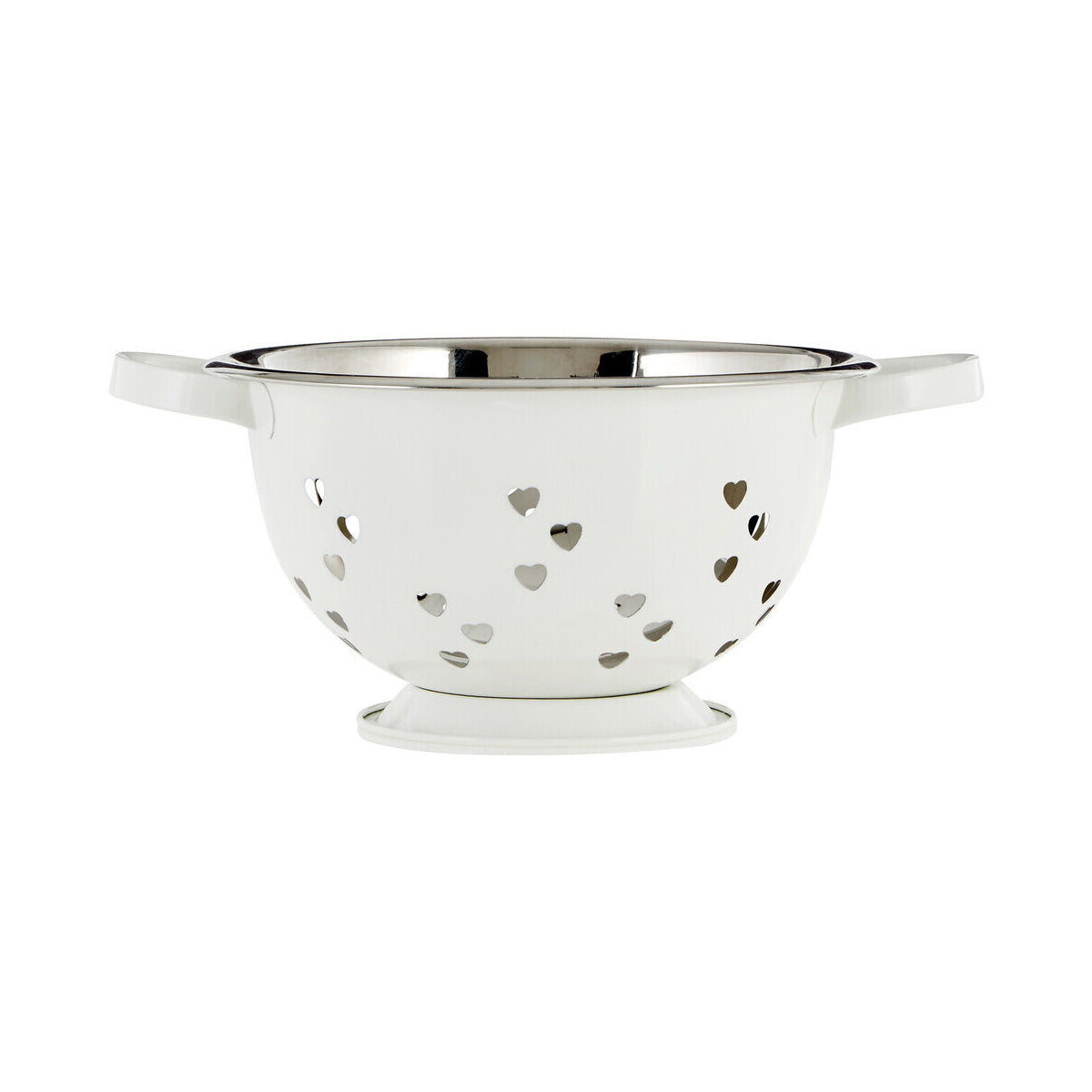 Hearts Design Ivory Colander