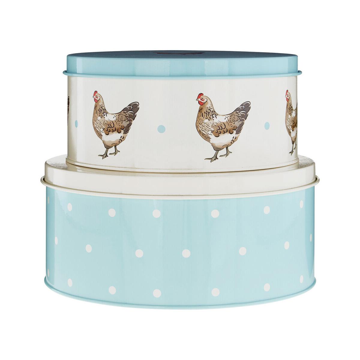 Mrs Henderson Set of 2 Round Cake Tins