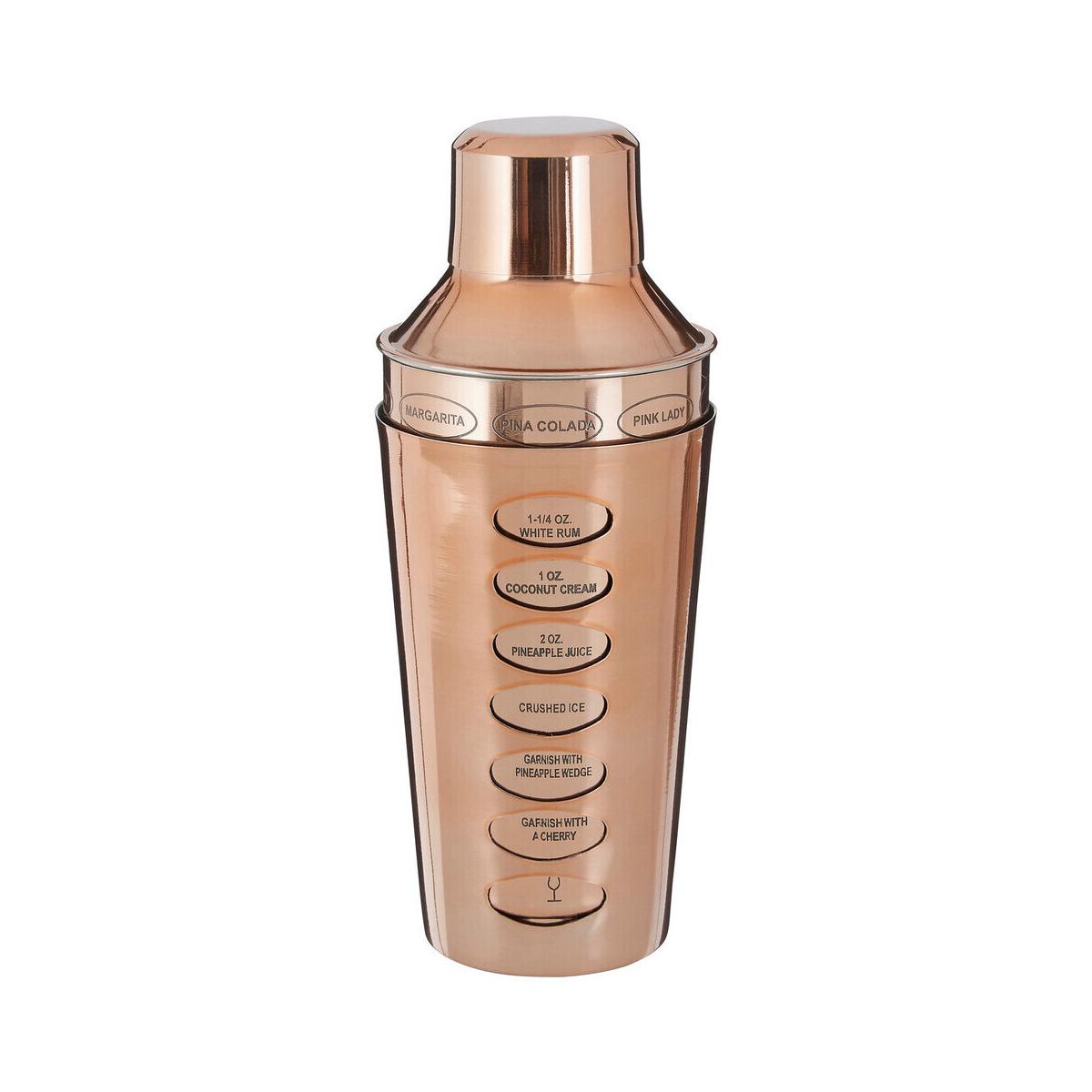 Recipe Rose Gold Cocktail Shaker