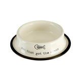 Adore Pets 0.4Ltr Cat That Got The Cream Bowl