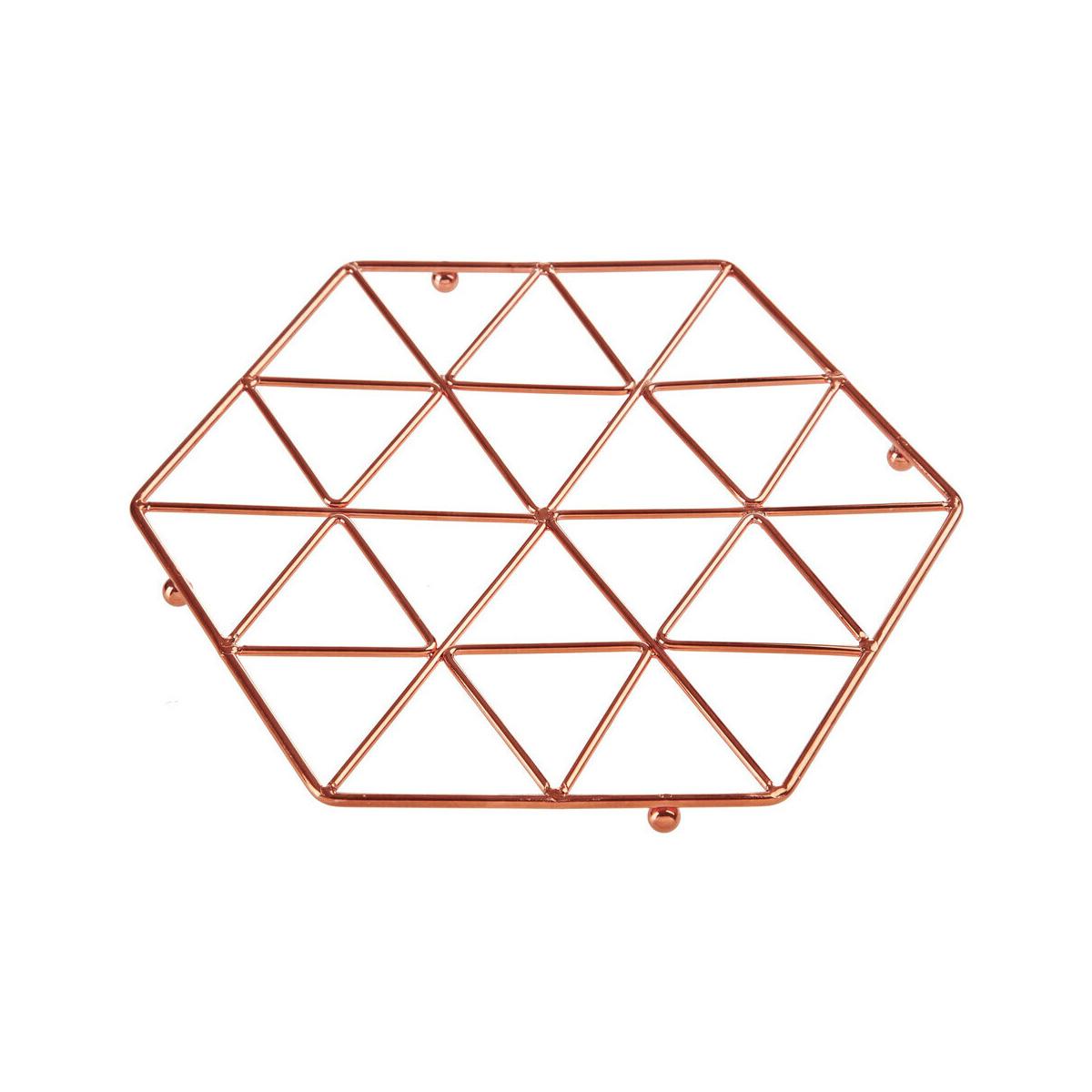 Vertex Copper Finish Trivet