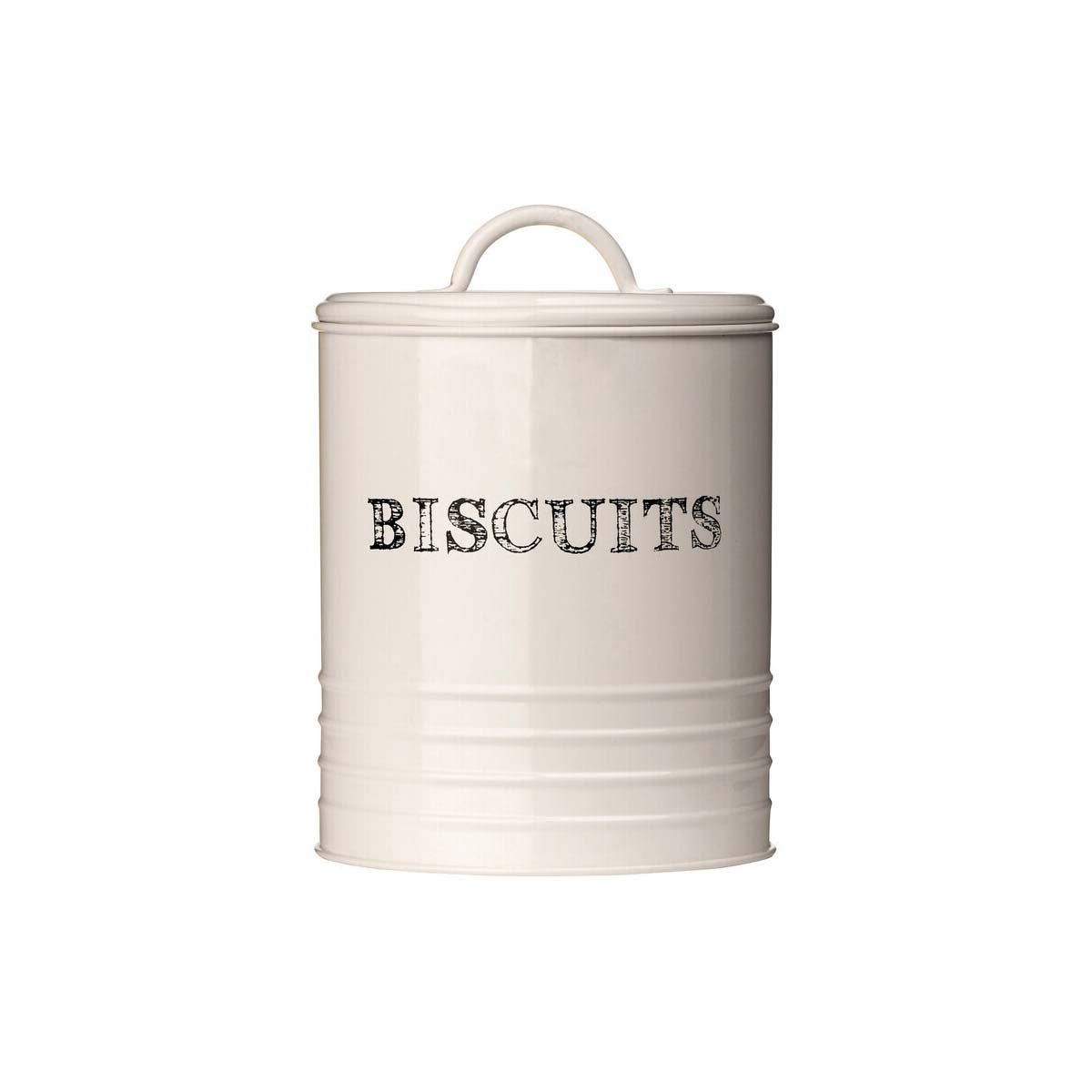 Sketch Cream Biscuit Canister