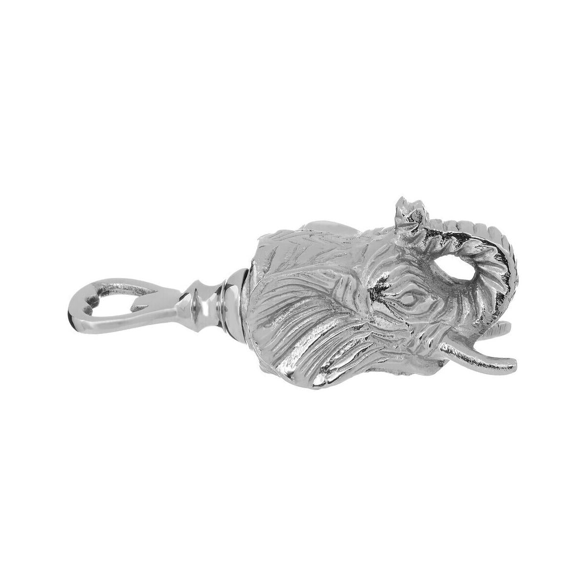 Silver Elephant Bottle Opener