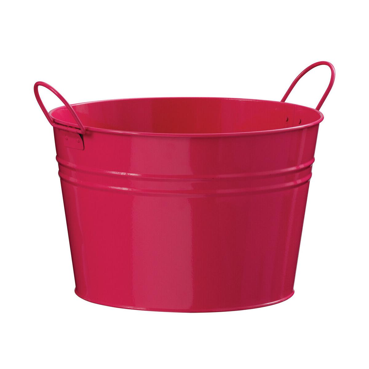 Pink Zinc Bucket