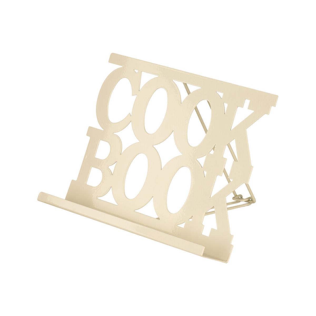 Alpha Cream Enamel Cook Book Stand