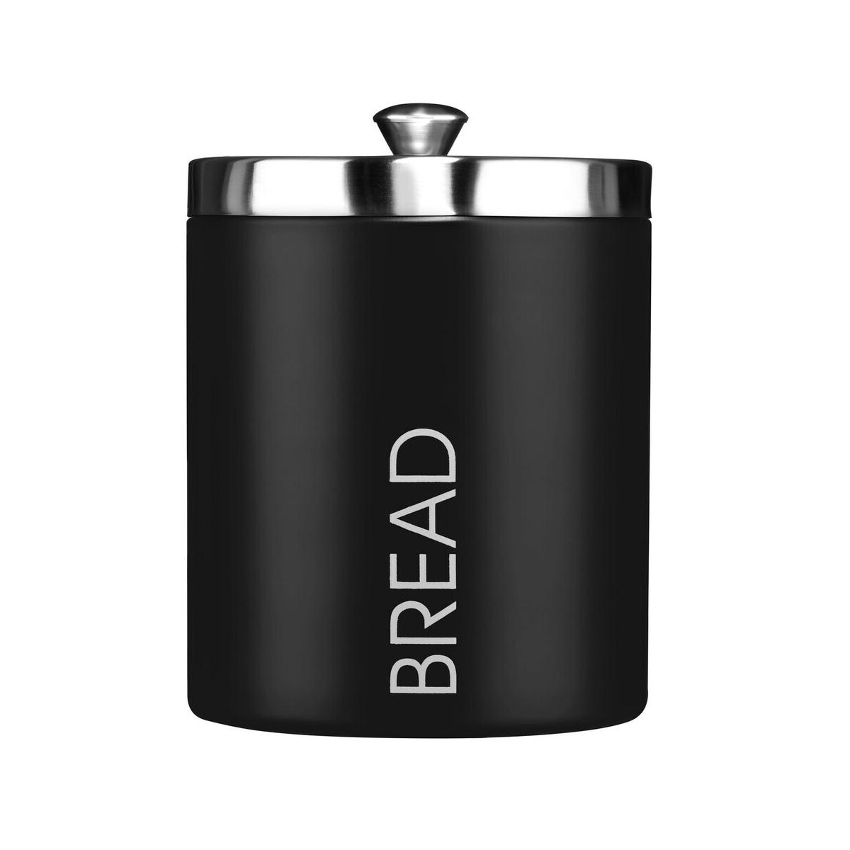 Black Enamel Bread Bin