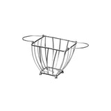 Asa Chrome Fruit Basket with Round Handle