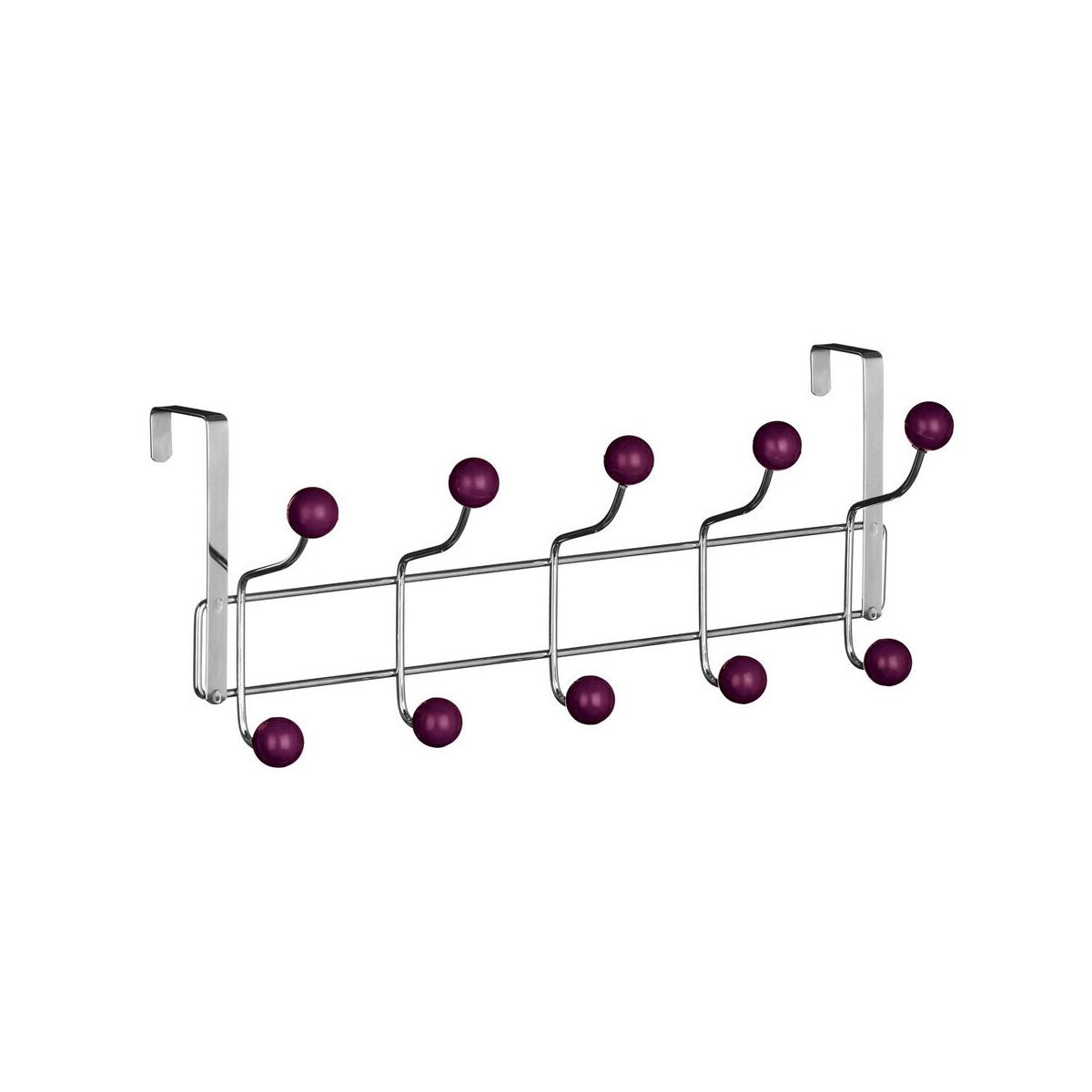 Over Door Purple Balls Ten Hook Hanger