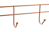 4 Hook Rose Gold Over Door Hanger