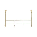 4 Hook Champagne Gold Over Door Hanger