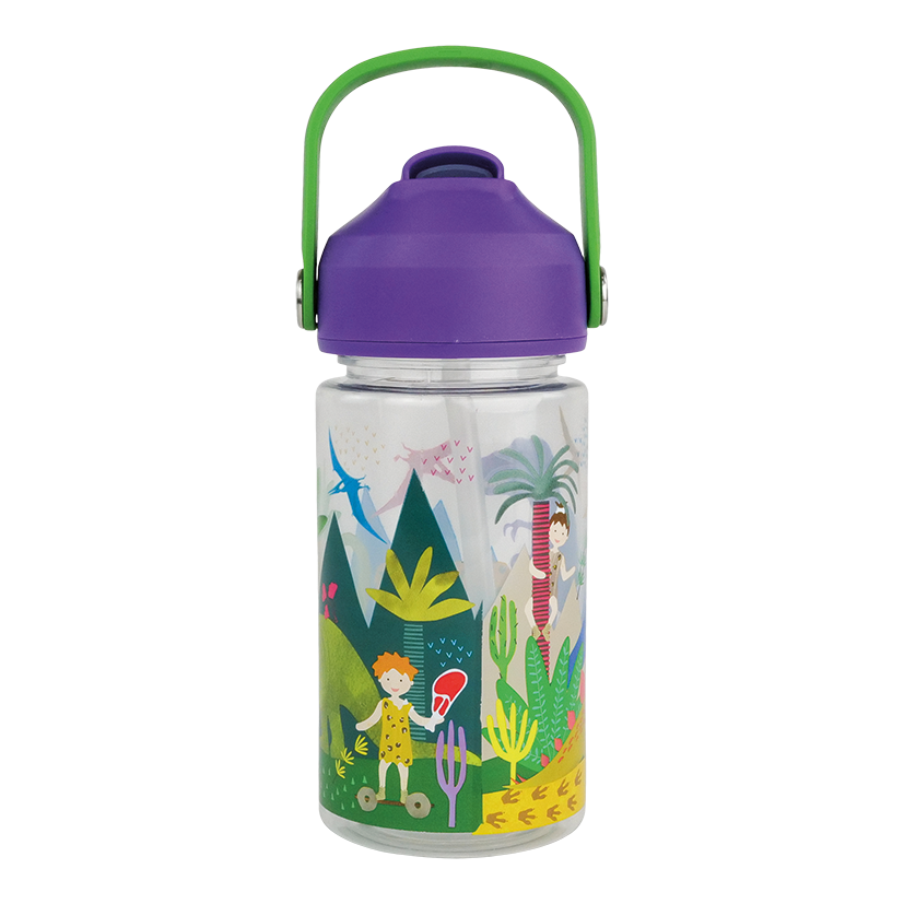 Tritan Drinks Bottle - Dinosaur