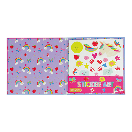 Sticker Art - Rainbow Fairy