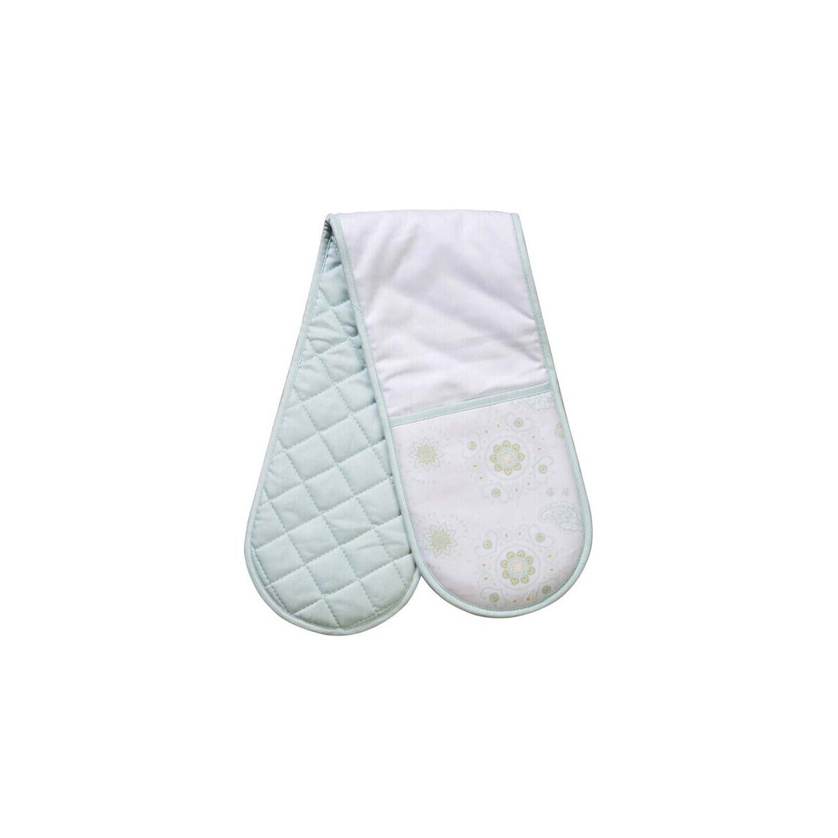 Paisley Spiral Double Oven Glove
