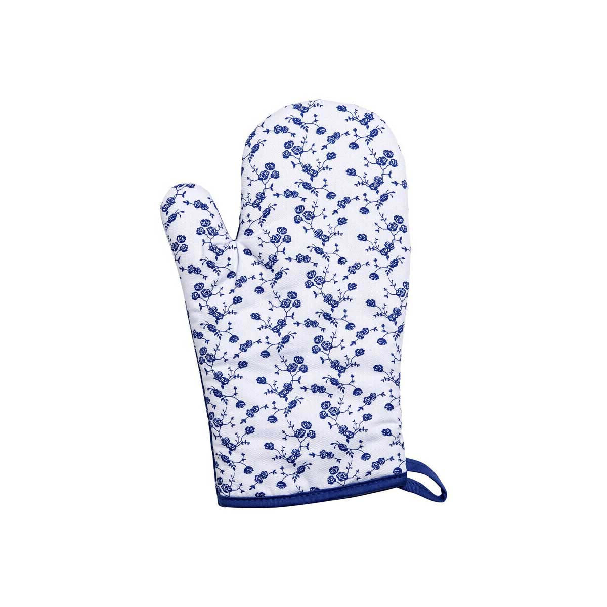 Blue Rose Single Oven Glove