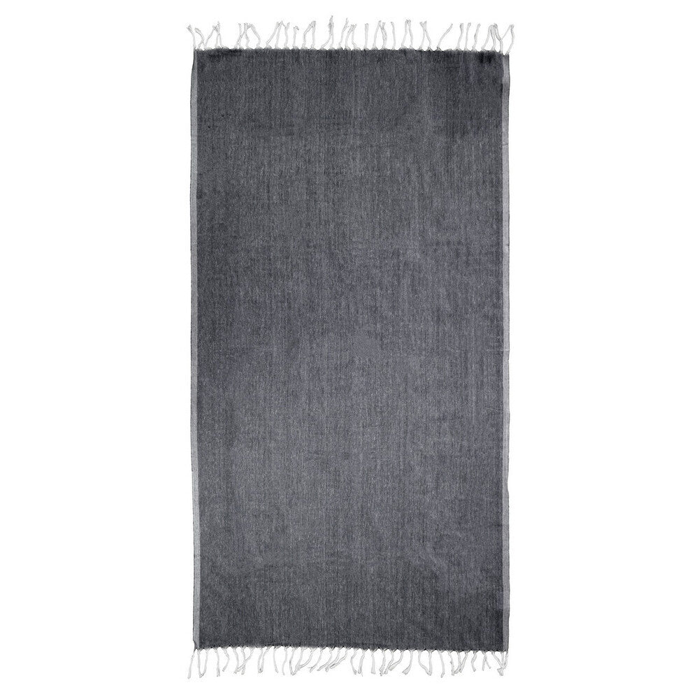 Thread & Loom Black Hammam Towel