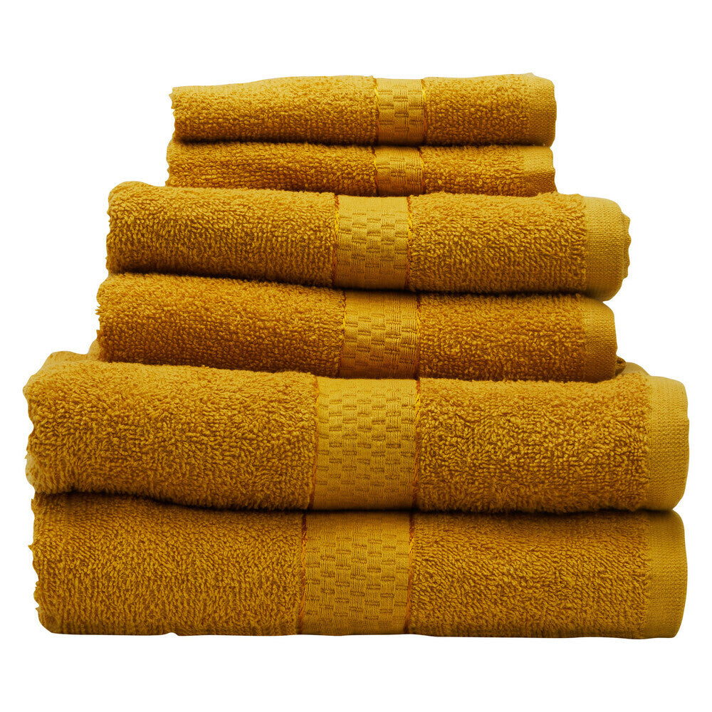 Thread & Loom 6Pc Mustard Towel Set