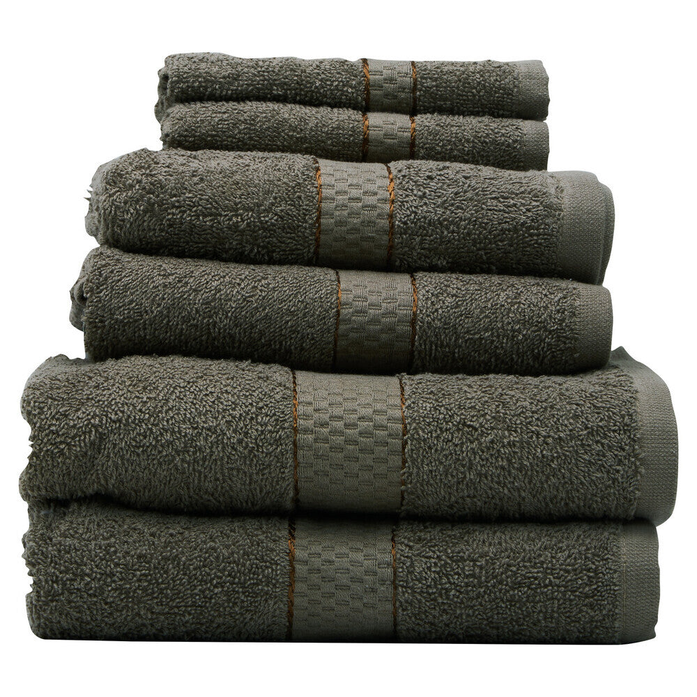 Thread & Loom 6Pc Silver Mink Towel Set