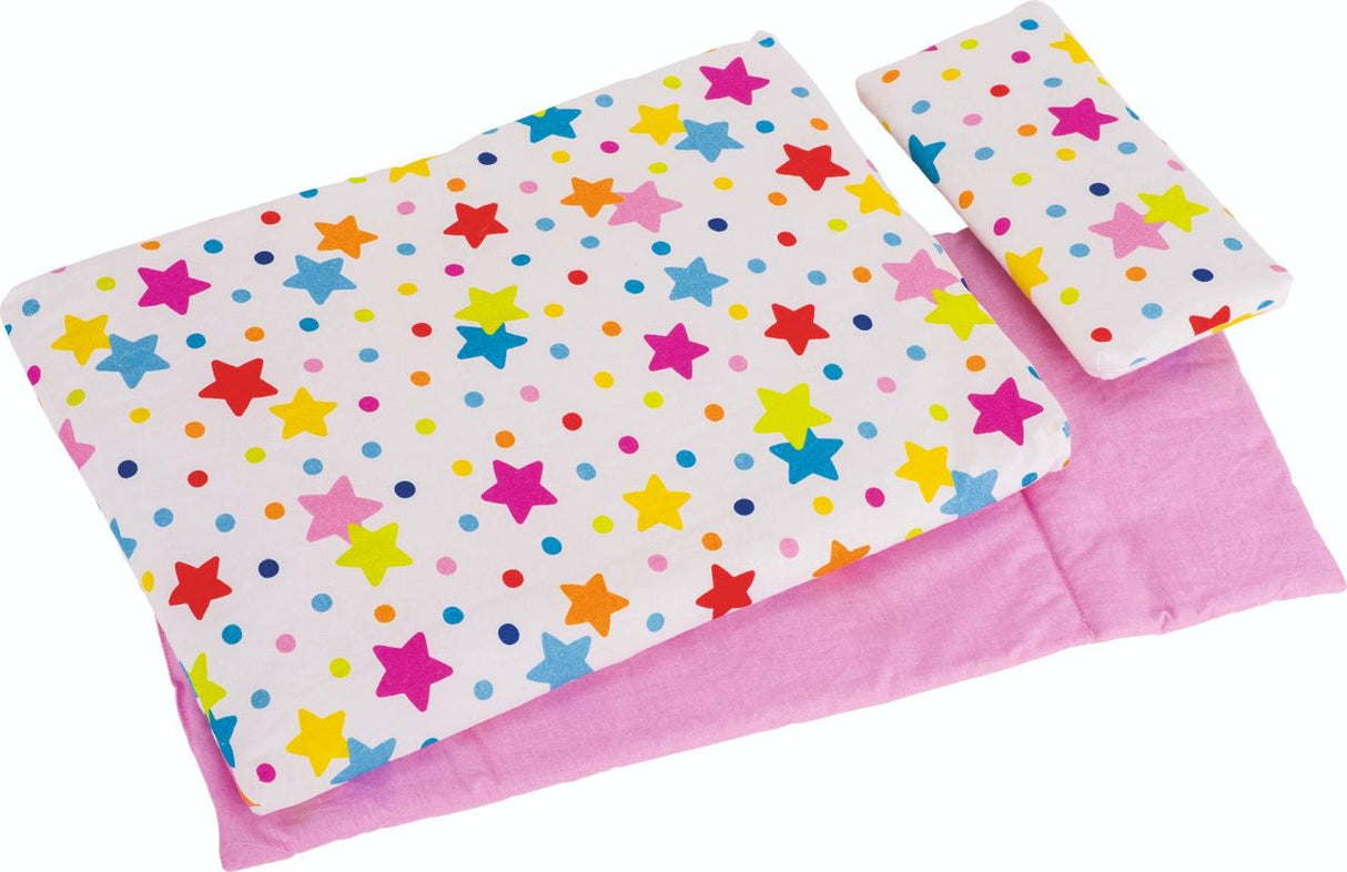 Bedding Set for Dolls (Stars)
