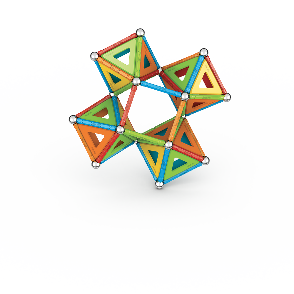 Geomag Supercolor Panels - 114 Pieces Set