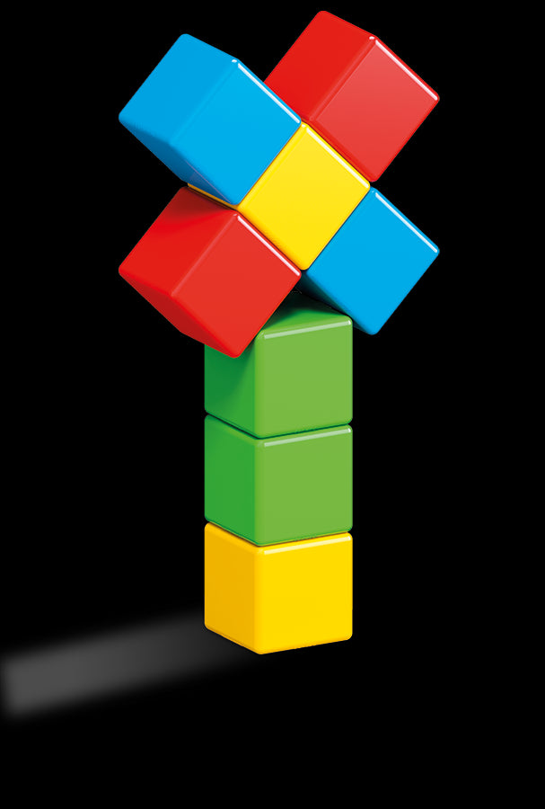 Geomag Magicube Green Line 8 Cubes