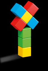 Geomag Magicube Green Line 8 Cubes