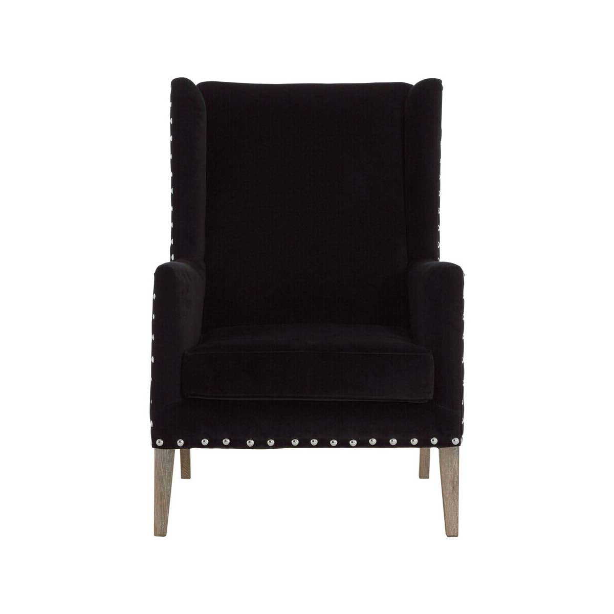 Kensington Townhouse Black Armchair