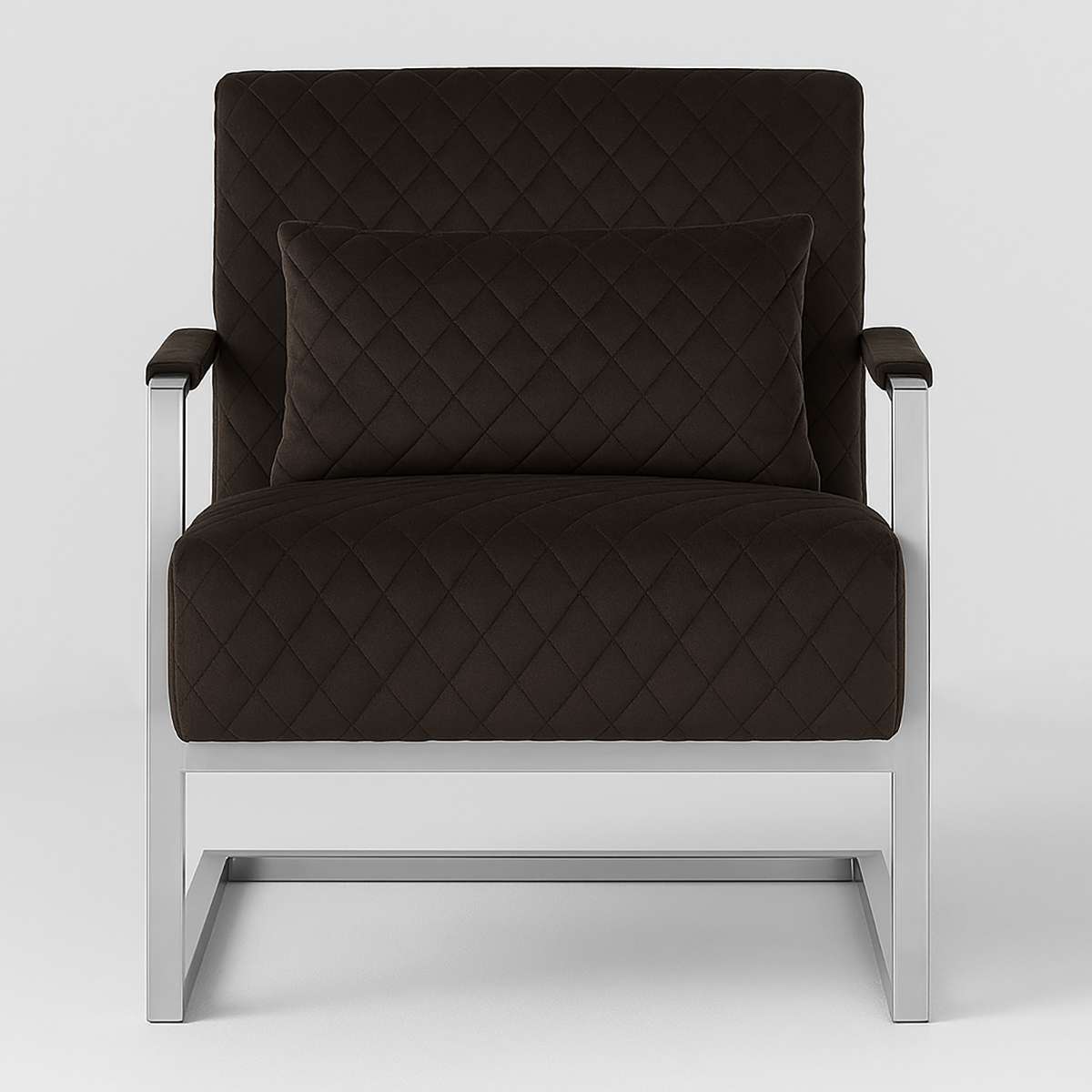 Gatsby Black Fabric Armchair