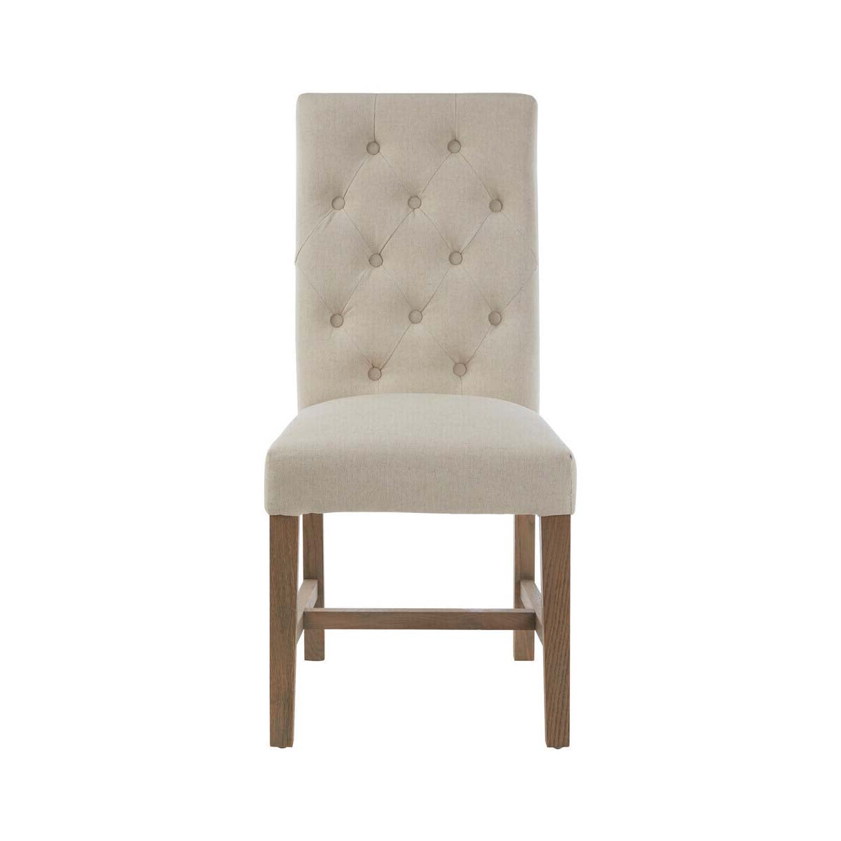 Lyon Beige Linen Dining Chair