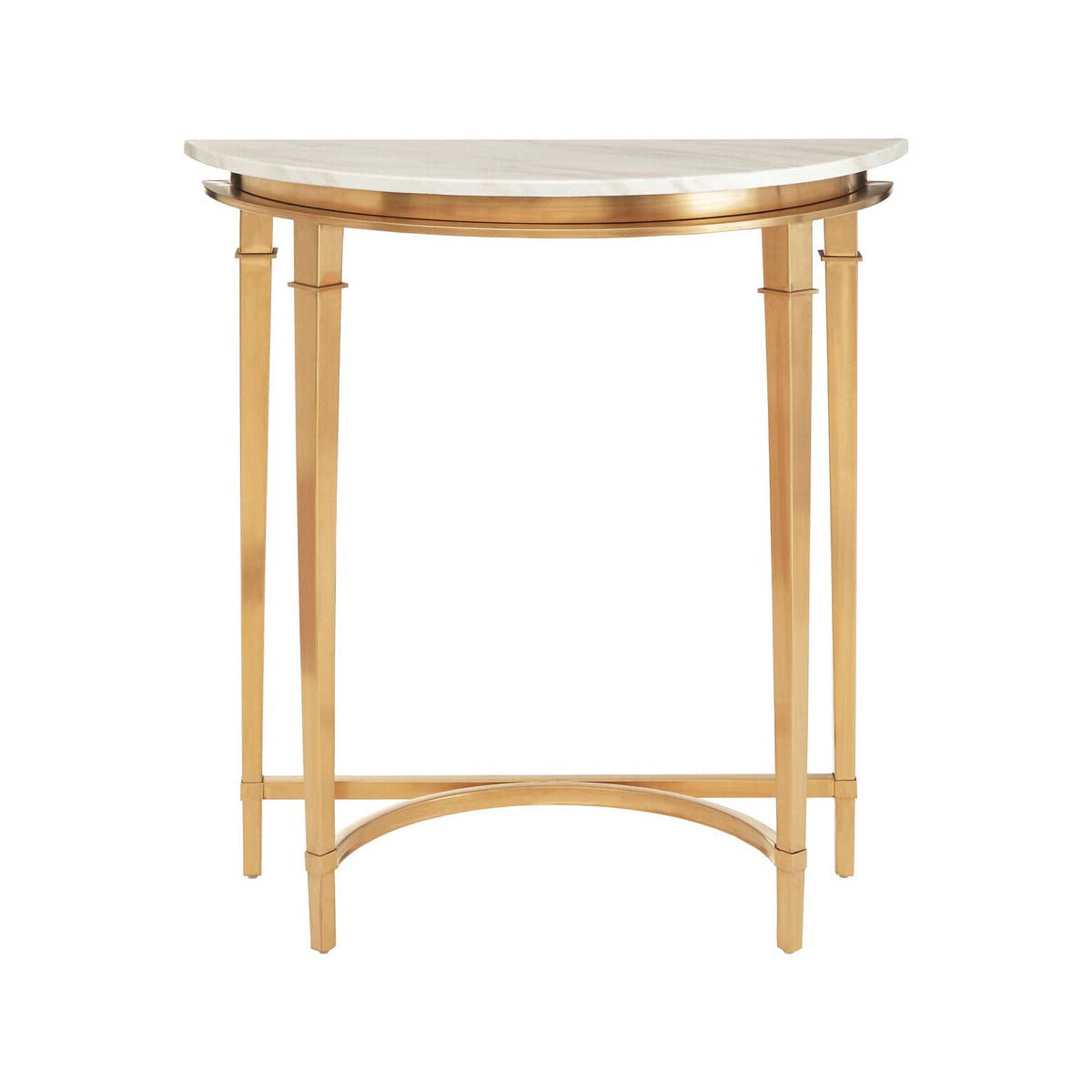 Alvaro Half Moon Console Table