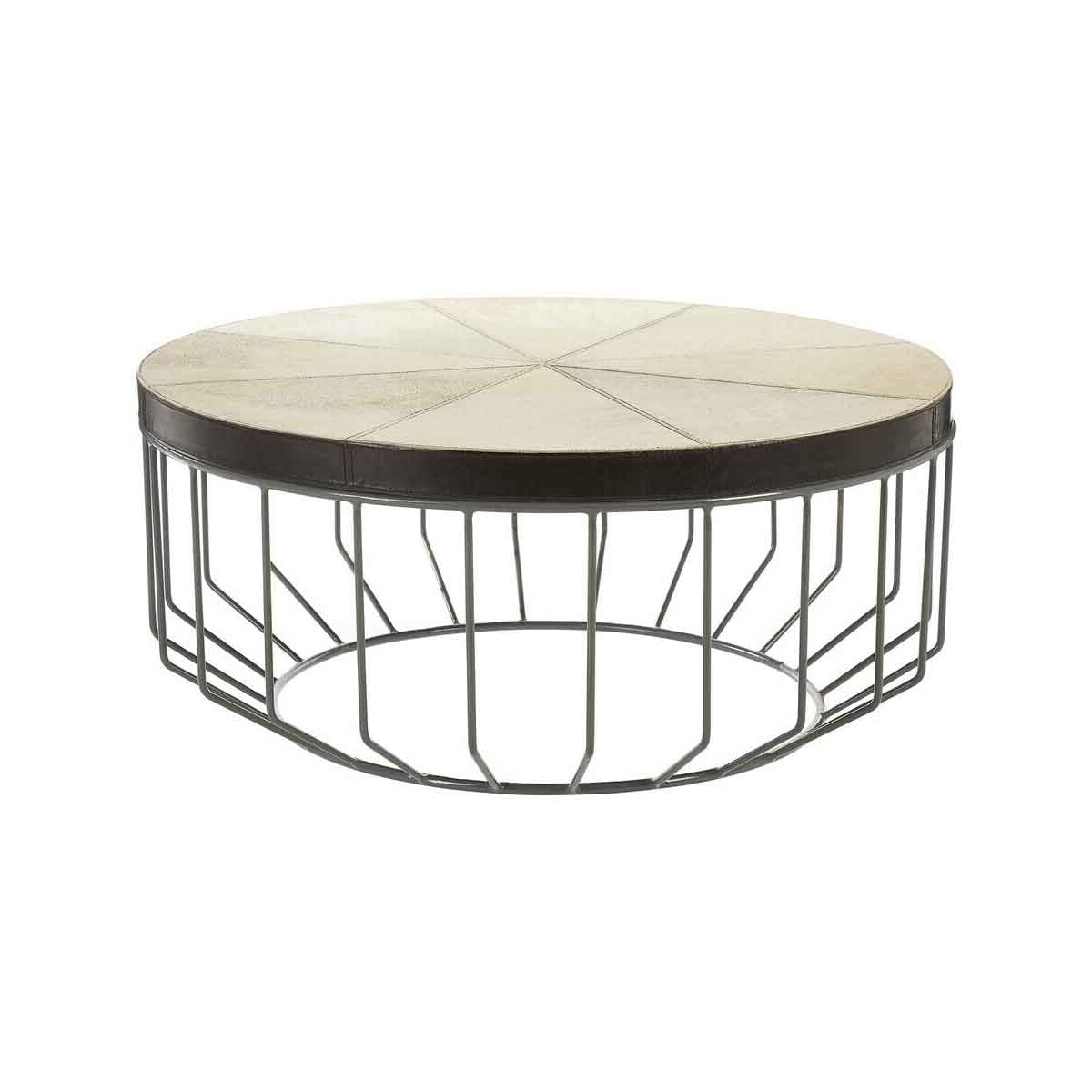Kensington Townhouse Leather Coffee Table